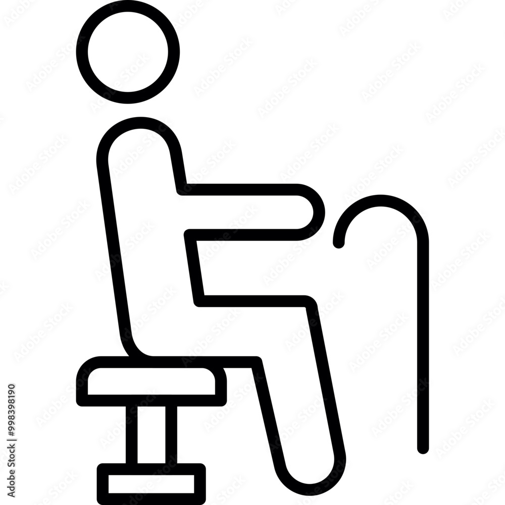 Priority Seating Icon Priority Seating Icon