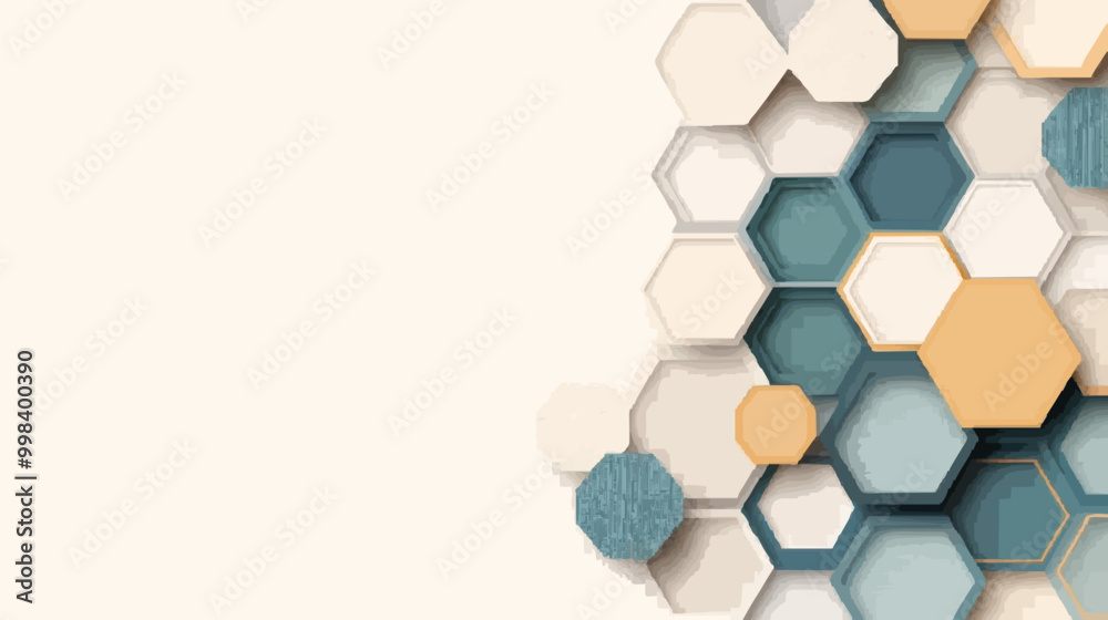 Modern Hexagonal Pattern Business Banner Modern Hexagonal Pattern Business Banner
