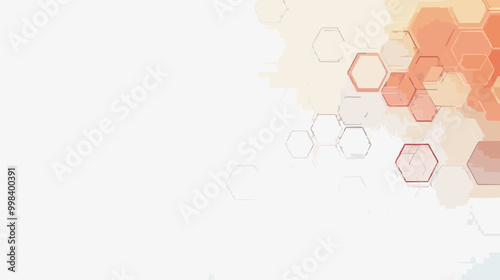 Modern Hexagonal Pattern Business Banner