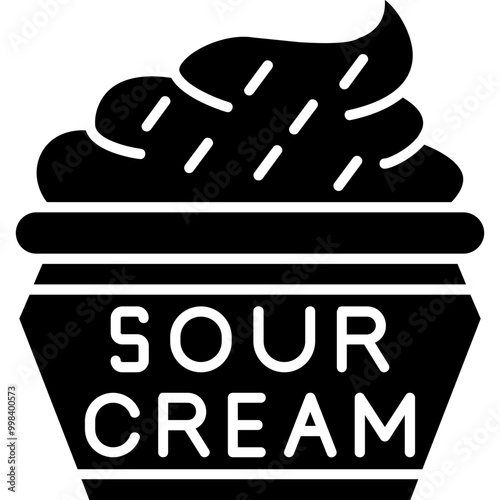 Sour cream Icon