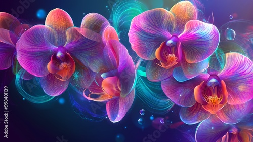 Abstract Phalaenopsis