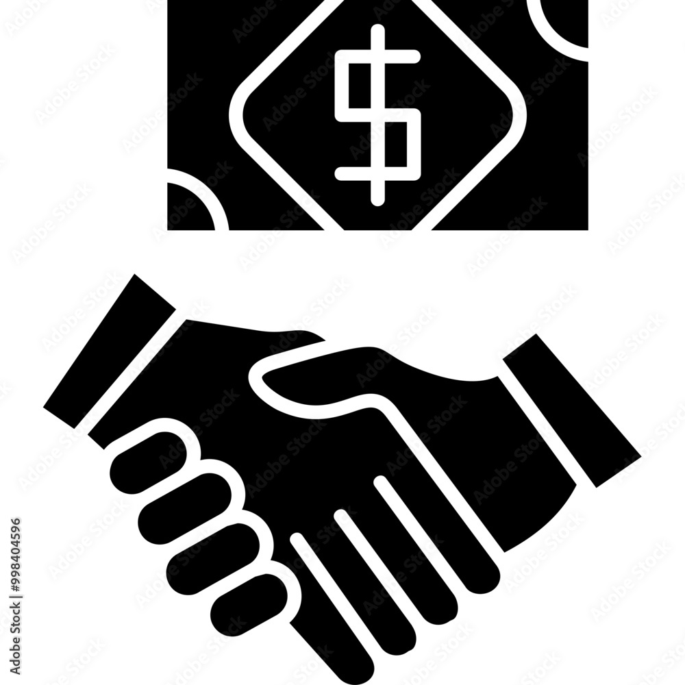 Obraz premium Deal Icon