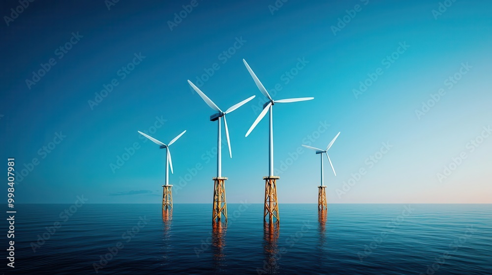 Wind and solar-powered offshore research station with energy storage, innovative sustainable technology Wind and solar-powered offshore research station with energy storage, innovative sustainable technology