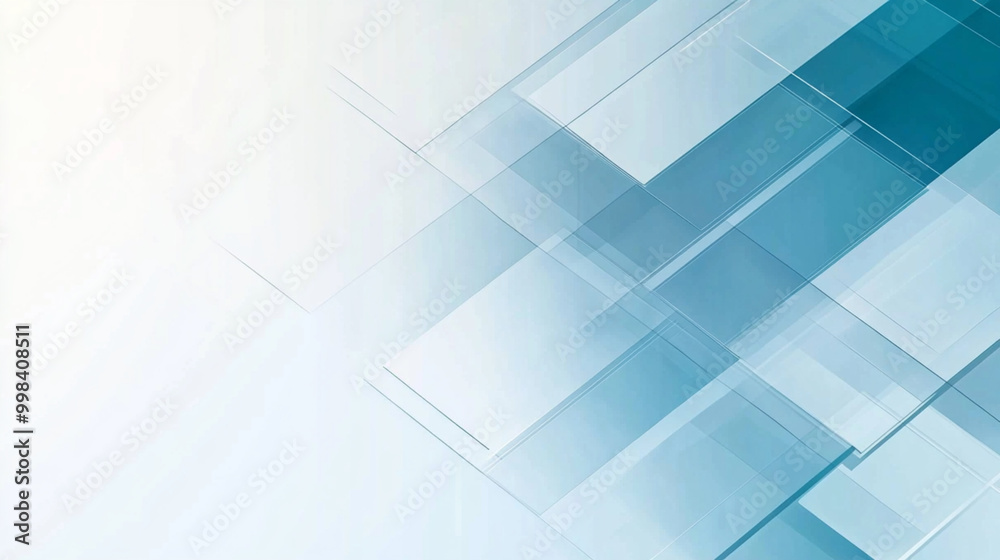 Obraz premium Abstract geometric template featuring intersecting lines and layered rectangles with smooth textures and gradients. Ideal for presentations, websites, and backgrounds, offering a modern aesthetic.