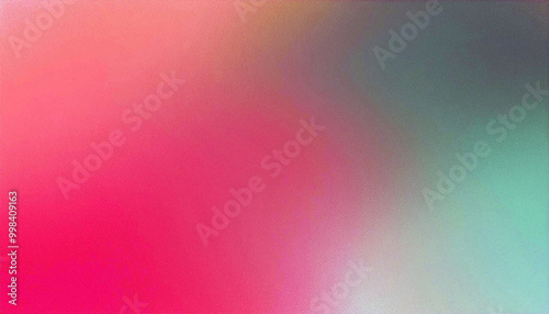 Abstract Pink and Green Gradient Background