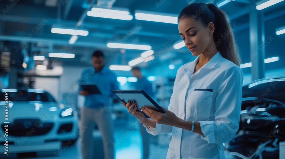 Automotive Technician in Workshop