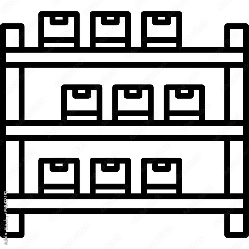 Racking System Icon Racking System Icon
