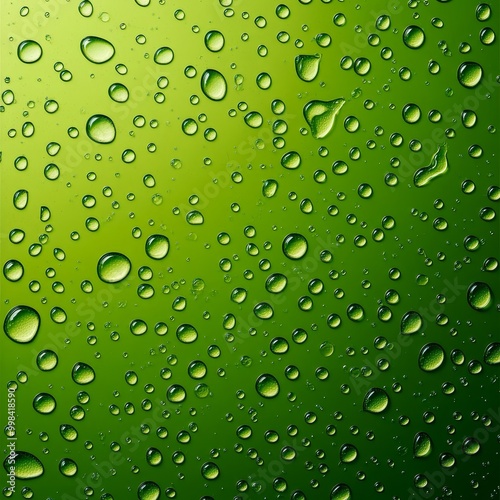 Green solid color rgraphics are vivid and eye-catching. The solid color area has very few very small bubbles, The whole picture is suitable for business context