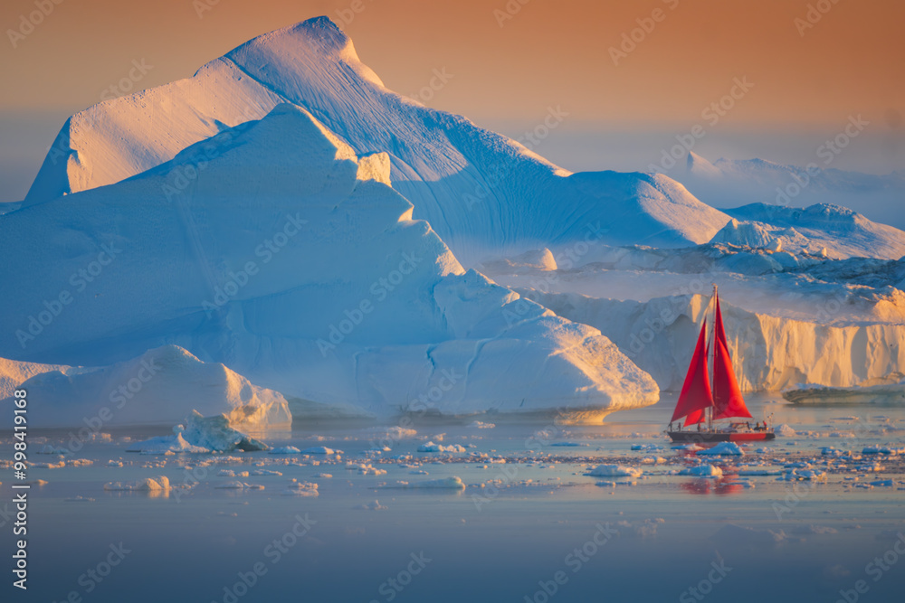 Disko Bay is a large bay on the western coast of Greenland.