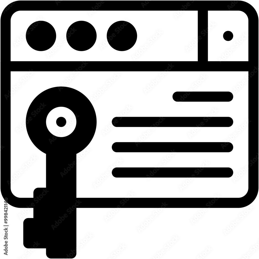 Vector Icon Keyword, SEO And Web, Door Key, Security, Keywords Vector Icon Keyword, SEO And Web, Door Key, Security, Keywords