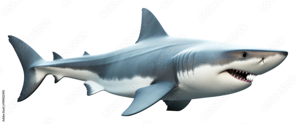 Fototapeta premium PNG Shark animal fish transparent background