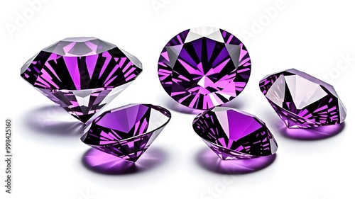 purple diamond gem