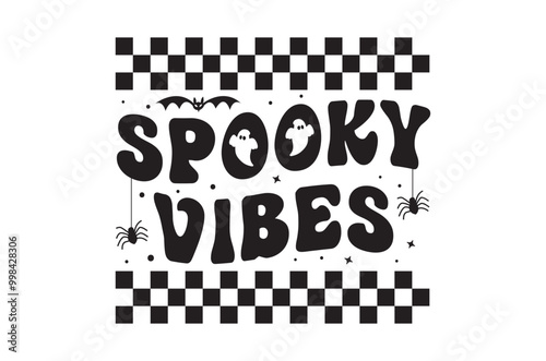 Wallpaper Mural Spooky vibes, halloween svg design bundle, Retro halloween svg, happy halloween vector, pumpkin, witch, spooky, ghost, funny halloween t-shirt quotes Bundle, Cut File Cricut, Silhouette Torontodigital.ca