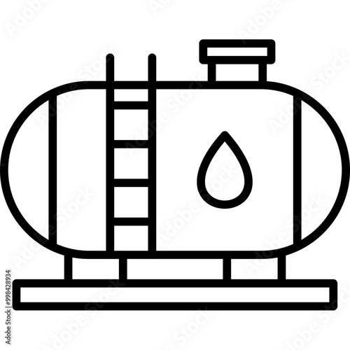 Oil Tank Icon