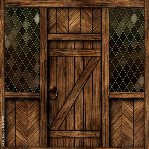 Wooden Cottage entrance
