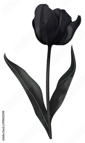 Wallpaper Mural PNG Tulip blossom flower plant. Torontodigital.ca