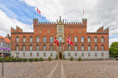 Vászonkép City Hall at Odense, Denmark