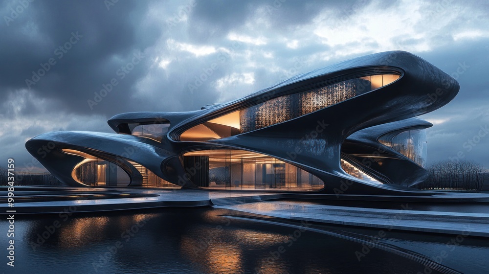 Fototapeta premium Futuristic Architecture