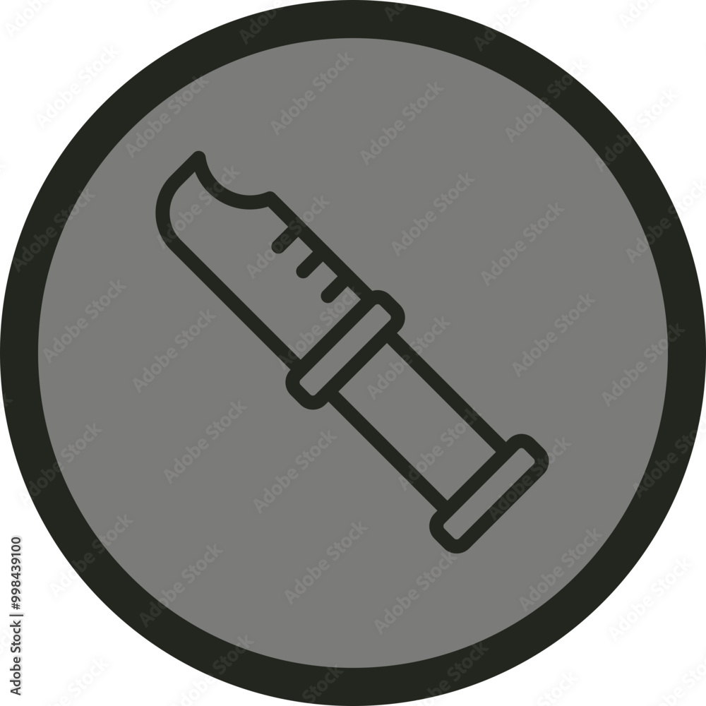Knife Vector Icon Design Knife Vector Icon Design