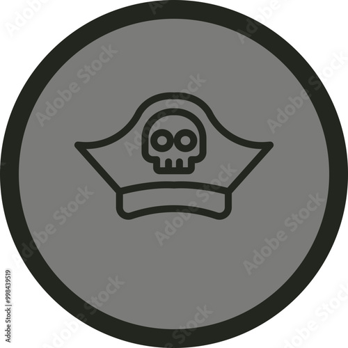 Pirate Vector Icon Design