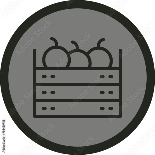 Crate Vector Icon Design