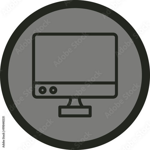 Desktop Vector Icon Design