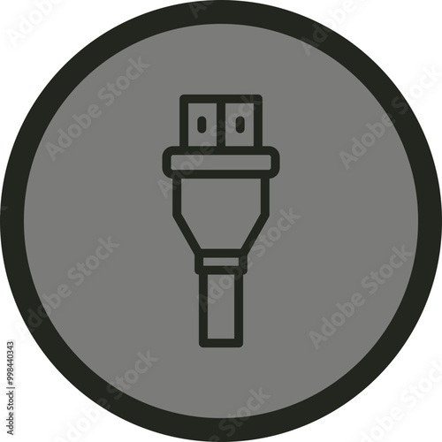 Hdmi Vector Icon Design
