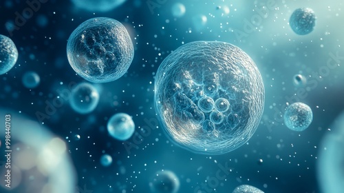Microscopic View of Cells