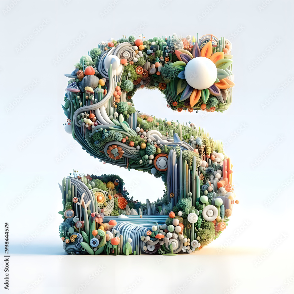 Naklejka premium 알파벳