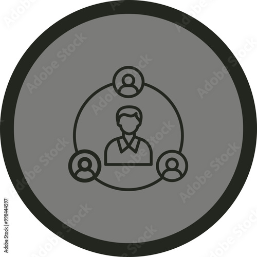 Coaching Vector Icon Design