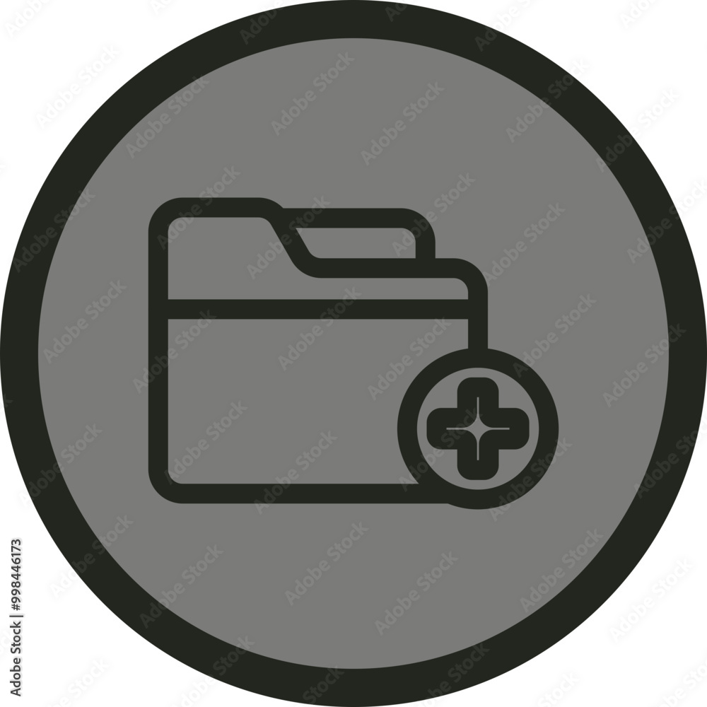 New Folder Vector Icon Design New Folder Vector Icon Design