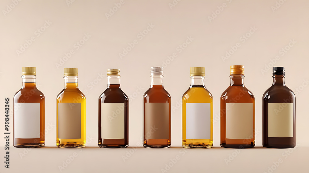 Creative mockup backgrounds highlight various bottle styles, each featuring blank label areas customizable designs.These bottle mockups perfect for showcasing product branding, logos, unique packaging Creative mockup backgrounds highlight various bottle styles, each featuring blank label areas customizable designs.These bottle mockups perfect for showcasing product branding, logos, unique packaging