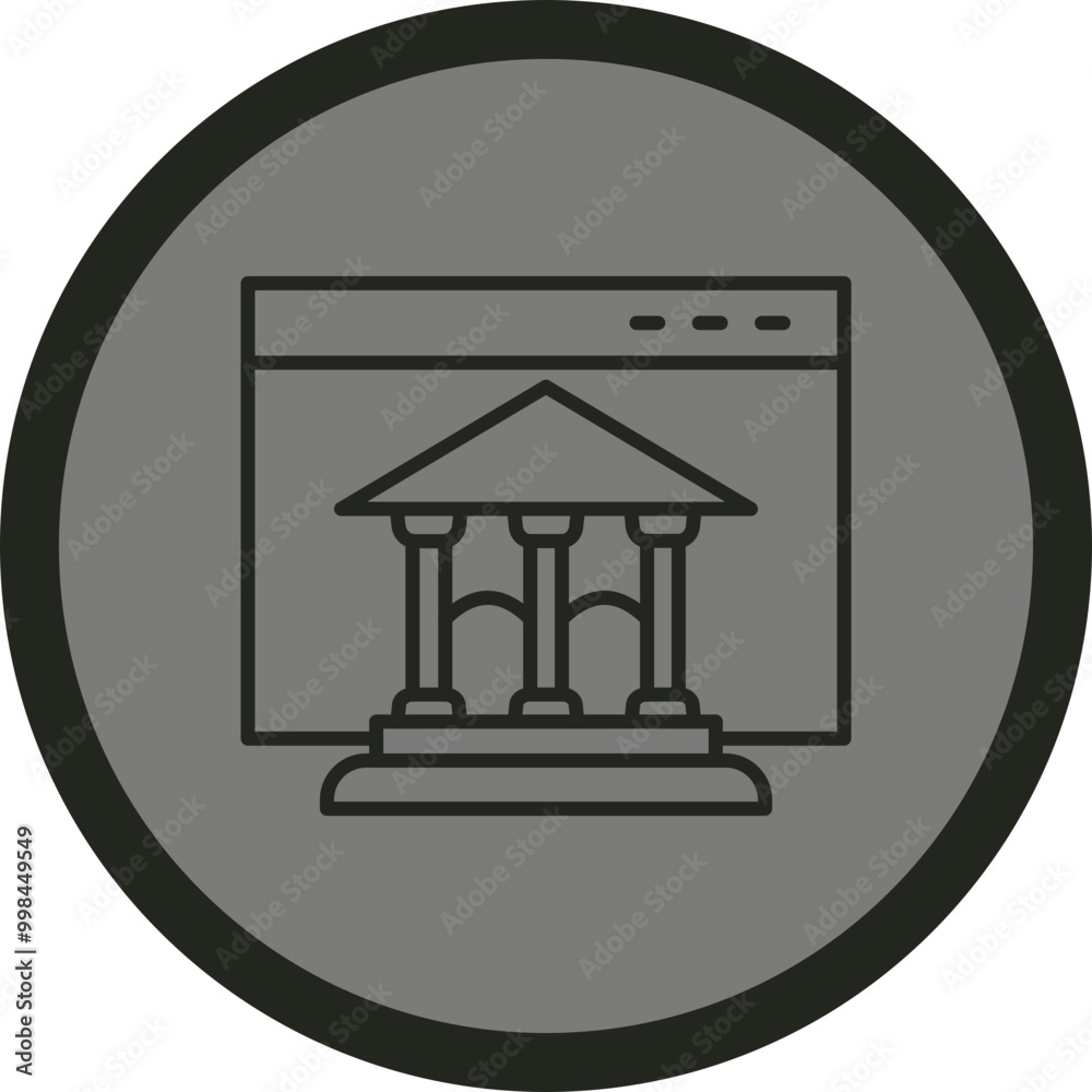 Online Banking Icon Design Online Banking Icon Design
