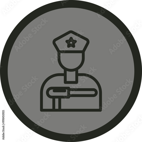 Police Icon Design