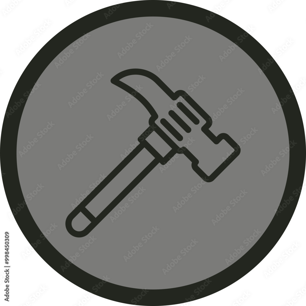 Hammer Icon Design Hammer Icon Design