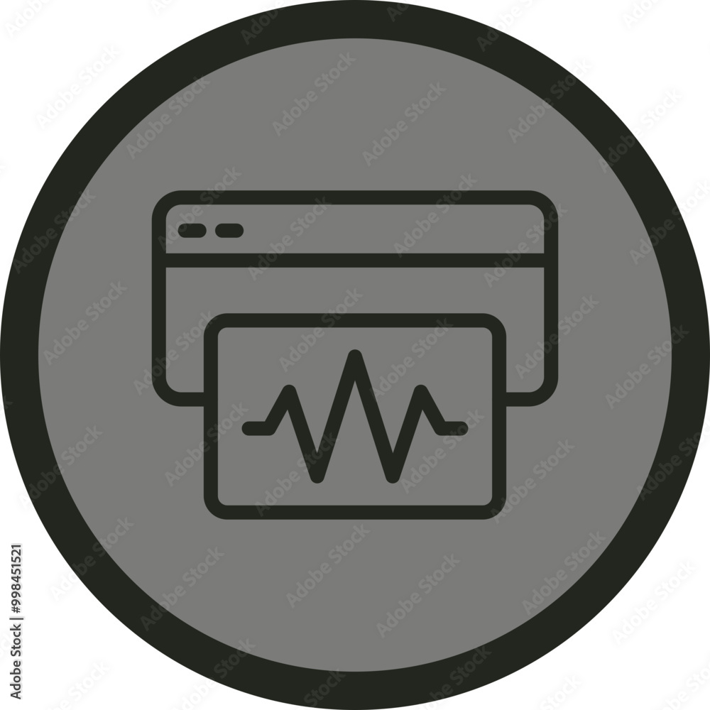 Seismograph Icon Design Seismograph Icon Design