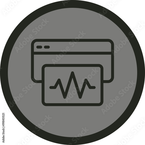 Seismograph Icon Design