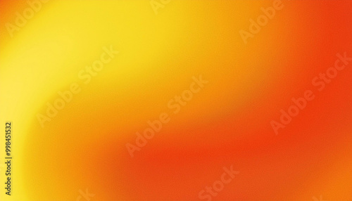 Abstract Yellow and Orange Gradient Background