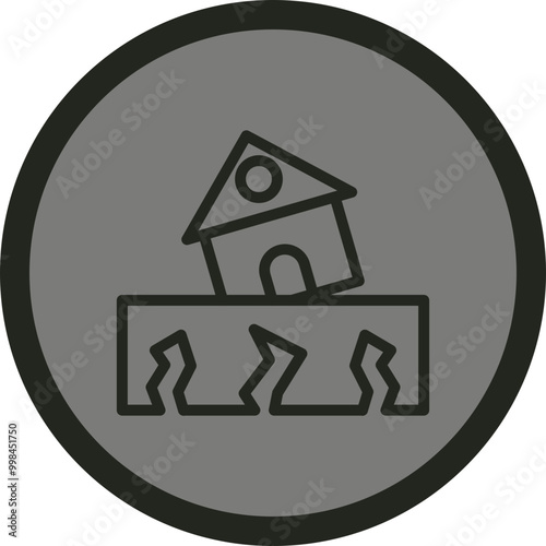 Earthquake Icon Design