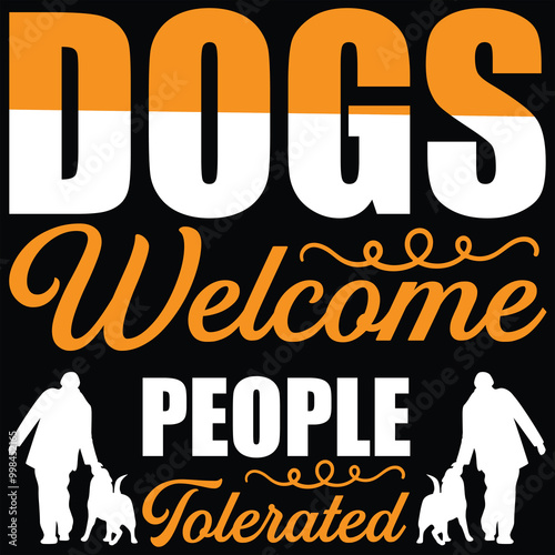 dogs welcome people tolerated