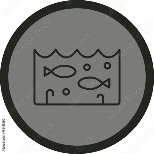 Underwater Vector Icon Design