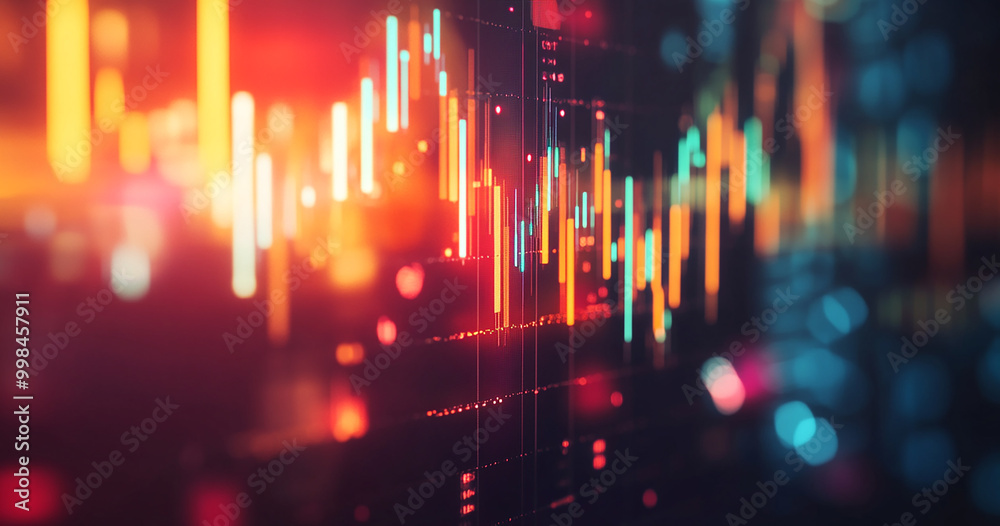 Abstract stock chart Abstract stock chart
