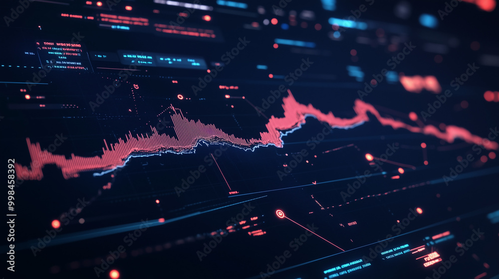 An AI-powered interface showcasing predictions for futures prices across various commodities, featuring dynamic graphs that illustrate price fluctuations and trends. An AI-powered interface showcasing predictions for futures prices across various commodities, featuring dynamic graphs that illustrate price fluctuations and trends.