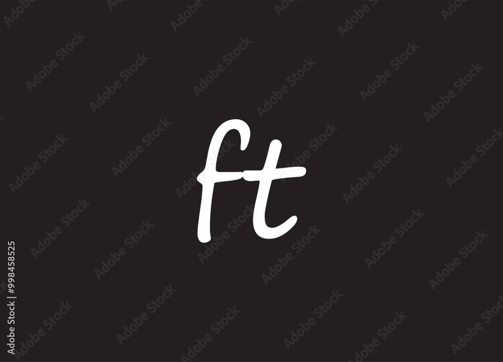 FT letter logo and initial logo design FT letter logo and initial logo design