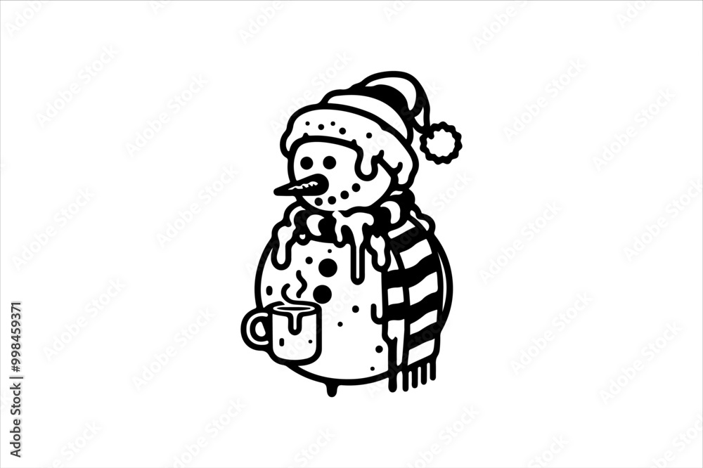 Snowman vector illustration. Snowman Icon Vector Illustration. Snowman Silhouette Vector Illustration. Snowman vector illustration. Snowman Icon Vector Illustration. Snowman Silhouette Vector Illustration.