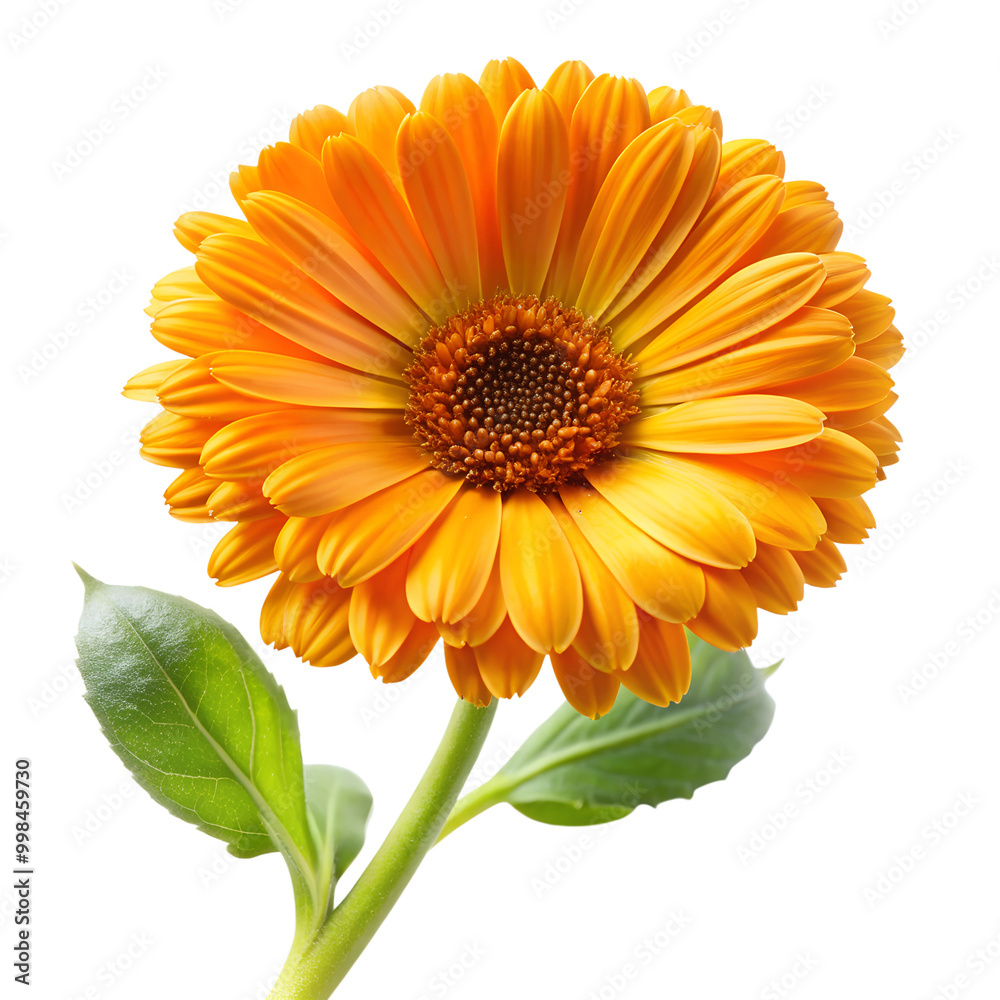 Calendula Flower on a white or transparent background. Calendula Flower on a white or transparent background.