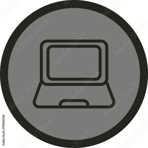 Laptop Icon Design