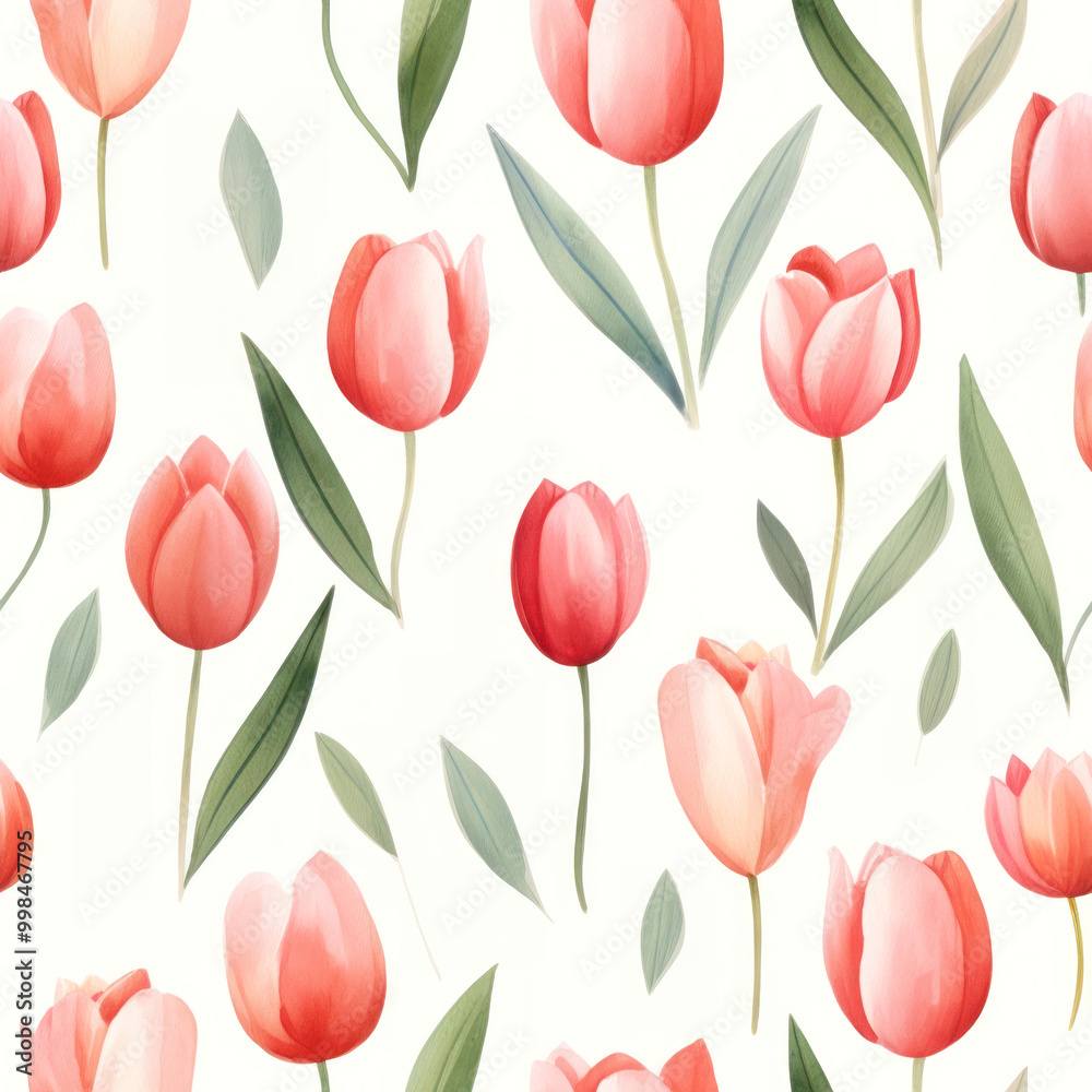 Obraz premium PNG Tulip pattern backgrounds wallpaper.