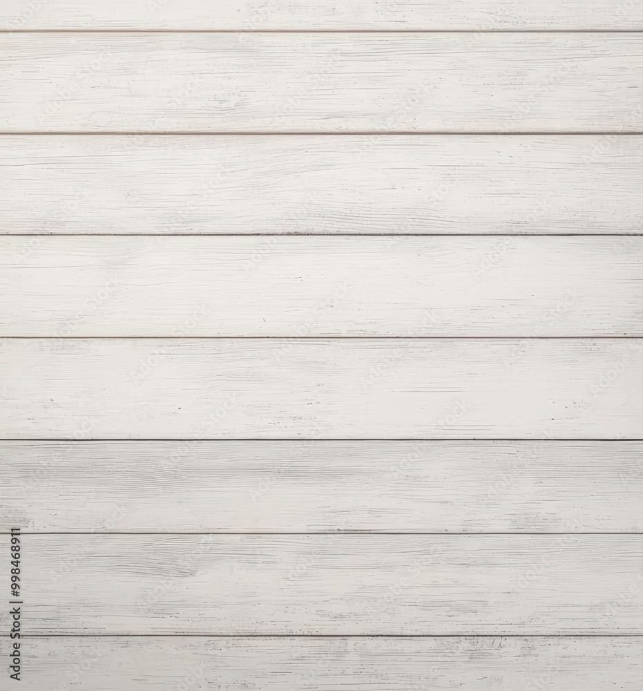 Obraz premium White wooden planks background, ideal for design and creative projects.