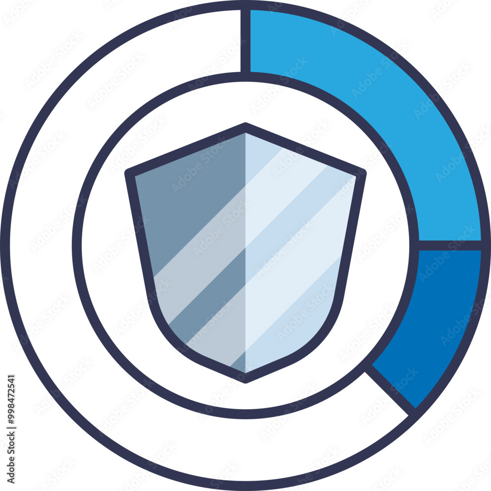 A shield icon within a circular progress bar, symbolizing ongoing security updates. A shield icon within a circular progress bar, symbolizing ongoing security updates.
